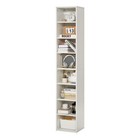 68  Wood Bookcase 5 Tier Open Shelf Display Storage Organizer Bookshelf White
