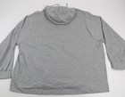 New Nike Ohio State Buckeyes Lightweight T-shirt Hoodie Gray Size 4xl