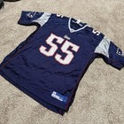 Reebok Authentic Rare Nfl New England Patriots Junior Seau Jersey  55 Size 2xl