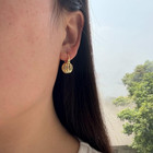 Elegant 925 Sterling Silver Pearl Drop Dangle Earrings For Women