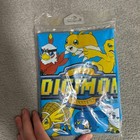 Vintage Digimon Inflatable Play Ball Kids 36 Inch Blue Toy Island 2001 Sealed