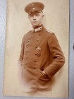 Wwi Era German Soldier Military Uniform Photo Rppc Postcard Iron Cross Medal