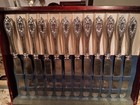 1847 Rogers Bros Silverplate Flatware Set -  Flatware Set In Wooden Case