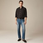 J Crew Baird Mcnutt Linen Shirt Mens Black Slim Untucked Long Sleeve Irish