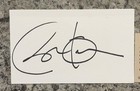 President Barack Obama Signed Index Card 3x5    Political W coa Event Auto Cert