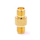 Sma Female Jack To Sma Female Jack Straight Knurled Rf Adapter Connector