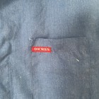 Dickies Blue Men   s Coverall Short Sleeve Size 42 Cotton Blend Length Long