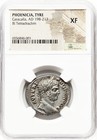 Caracalla 198-217 Ad Ngc Xf Roman Empire Phoenicia Tyre Tetradrachm Silver Coin