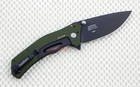 Kershaw 1870olblk Knockout Pocket Knife Olive Scales Plain Assisted New Blem