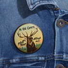 Ye Old Tavern Pfaff s Beer Alley s Ale Boston Ma Breweries Co Elk Pinback Button