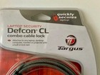 Targus  Defcon Cl  Combo Cable Lock  Laptop Security 6 5 Ft Cable New