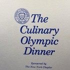 Vintage 1977 Culinary Olympic Dinner Waldorf Astoria Menu Chaine Rotisseurs