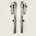 2pcs Metal Tom Drum Holder Mount Sturdy Stand Strong Bracket For Tom Drum