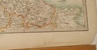 Antique Original Map North   Central Italy Corsica Johnston Atlas 1900 19  X 24 