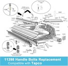 New Upgraded Compatible With Tapco Brake Part  11398 Hemming Handle Plug Kit Sid