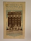 C1920s Hotel Martinique Washington D c   Advertising Brochure Booklet