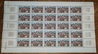 Cambodia 1964 Compl sheet Set 25x Independent Michel  242-243 Clean Mnh Og