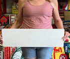 Antique Vintage Style Sign Dr Pepper Not Porcelain Made Usa 25x8