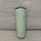 New Starbucks Winnie The Pooh Mint Green Tumbler Cup With Straw New Authentic
