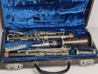 Vintage Henri Selmer Paris Wood Bb Clarinet - Elkhart  Ind  Agent - Cracked Bell