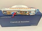 Carnival Sunrise 10    Cruise Ship Model New In Box Carnival Cruise Line