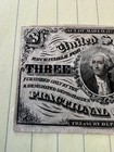 1863  3 Cents Third Issue Fractional Currency
