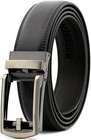 Men s Dress Comfort Genuine Click Belt   adjustable Perfect Fit Leather Belt 27   