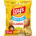   6 Packs lay s Classic Potato Chips  Party Size  13 Oz Bag Free Shipping