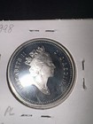 Canada - Elizabeth Ii  Silver Proof 50 Cents  1908-1998  Lustrous
