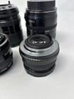 Camera Zoom Lens Bundle Lot Of 4- Various - Read Desc