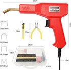 Plastic Welder Kit For Bumper Repair  200 Staples  Hot Stapler Welding Gun 