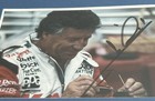 Mario Andretti Autographed Indy Photo Matted Triple Autographs  one Of A Kind 