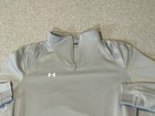 Under Armour Pullover Men 2xl Loose Fit 1 4 Zip Athletic Lightweight Jacket Gray