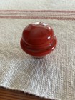Vintage Red Shift Knob Car  Truck  Rat Rod Or Other  I Believe Bakelite    