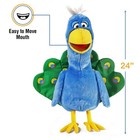 Silly Puppets 24  Peacock Ventriloquist Style Full Body Animal Puppet