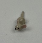 Hagen Renaker Vintage Retired Grey Baby Mouse Porcelain Miniature Figurine Euc