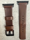 Nomad Modern Band Brown Leather For Apple Watch 44 45 46 49mm Ultra Se