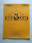 Midway Nba Jam Arcade Operational Service Manual 1993 Original Video Game Paper