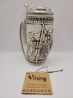Vintage 1981 Viking Commemorative Handcrafted Ceramic Lidded Beer Stein W  Tag