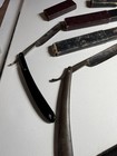 Vintage Antique Lot Of 4 Straight Razor W  Coffins  Varying Condition 