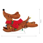 Dachshund Lighted Christmas Dog Decor 30  Muilticolor Lights Up Holiday Time New
