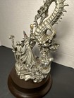 Perth Pewter    the Teaching    By John Dennett  1989  Le 0502 2500 Fantasy Statue