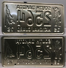 1976 South Dakota National Guard License Plate Pair Plates Nos 2564