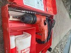 Hilti Te 6-c Rotary Hammer Drill Case Bits Sds Plus With Keyless Chuck