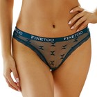 6 Pack Lot Womens Sexy Cheeky Thongs Panties Underwear Sheer Lingeries Briefs