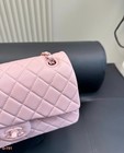 Chanel Pink Cf Flip-top Chain Crossbody Bag  Size25x15cm