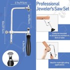 Chumia Jewelers Tools Set Including Jeweler s Saw Frame 144 Blades Assorted 