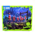Goosebumps Mb 100 Piece Puzzle Ghost Camp  45 1996 Rare Milton Bradley Vtg