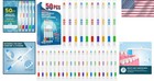 Colorful Soft Bristle Toothbrushes - Ergonomic Handles For Kids   Adults  50 Pcs