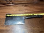 Harris   Sons Vintage Meat Cleaver Cedar Rapids Iowa Usa Butchers Cleaver